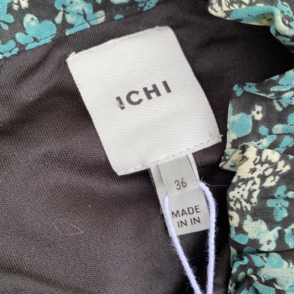 ICHI Floral Blouse - Picture 4 of 11